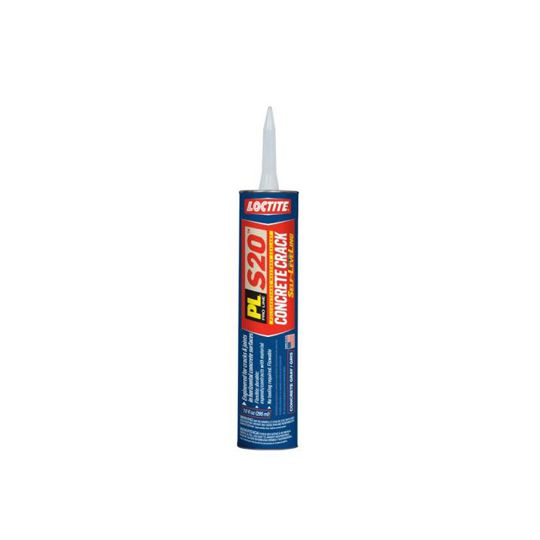 PL® S20™ Polyurethane Self-Leveling Concrete Crack Masonry Sealant - 10 Fl. Oz. Paper Cartridge