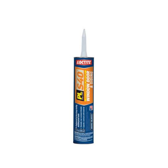 PL® S40™ Polyurethane Window, Door & Siding Sealant - 10 Fl. Oz. Paper Cartridge