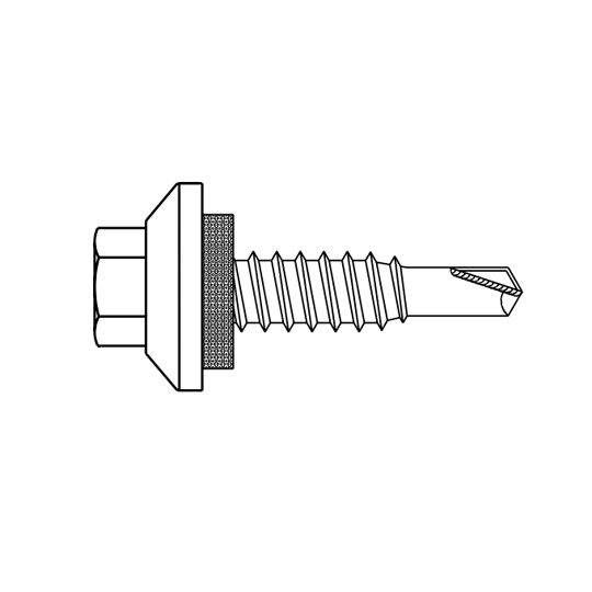 1/4"-14 x 7/8" XL Stitch Screws - Bag of 250