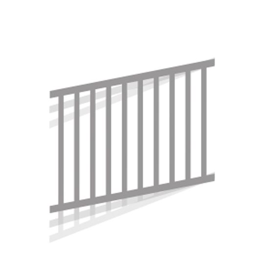 96" Stair Rail