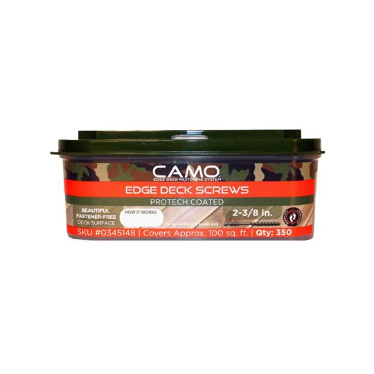 2-3/8" CAMO® Trimhead ProTech Coated Deck Screws - Pack of 350