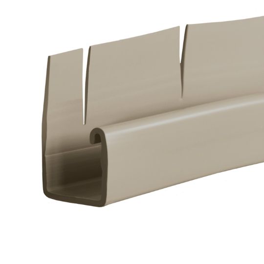 3/4" Pocket Flexible J-Channel - Matte Finish