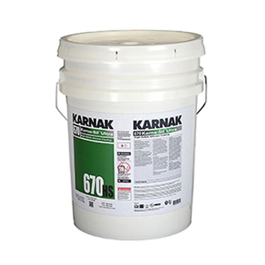 #670HS Karna-Sil Ultra High Solids Low Voc Silicone Coating - 5 Gallon Pail