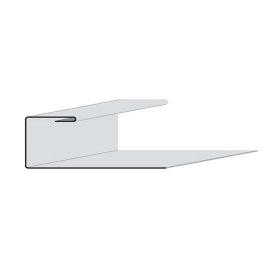 7/8" Steel J-Channel - PVC Finish