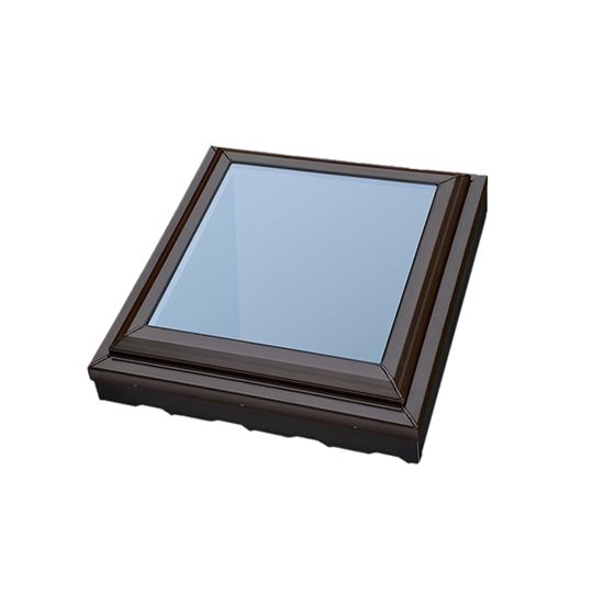 22-1/2" x 46-1/2" Curb Mount Fixed High Impact Glass Skylight