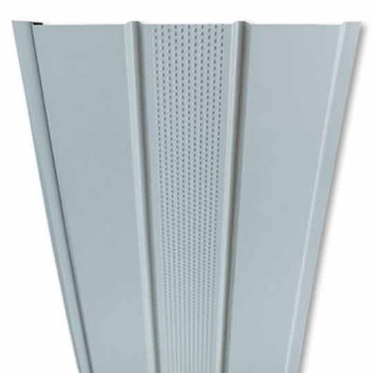 Envoy Triple 4" Center Lanced U-Groove Aluminum Soffit