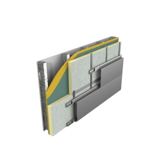 3" x 4' x 8' Xci CG Coated Glass Facer Polyiso Insulation