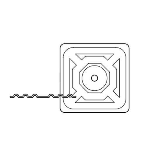 UltraFast® Heavy Duty Flat Bottom Square Insulation Plates