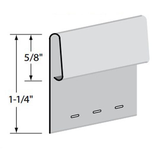 Steel Undersill Trim - ENTEX Finish