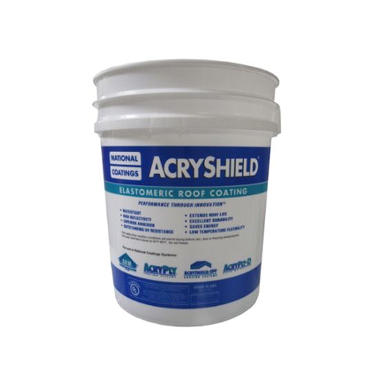 AcryShield II A400 Elastomeric Roof Coating - 5 Gallon Pail