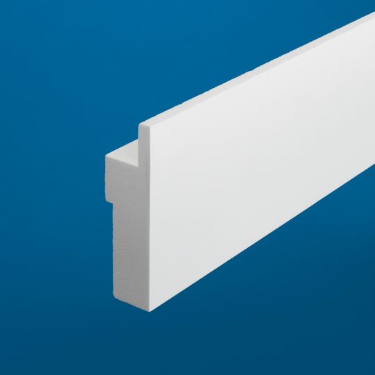 5/4" x 4" x 18' Restoration Millwork® J-Pocket Trimboard - Smooth with Cut-Out