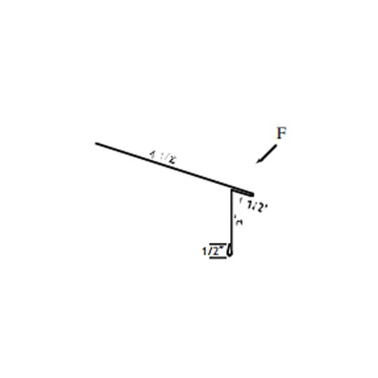 24 Gauge Everseam® Residential Eave Trim