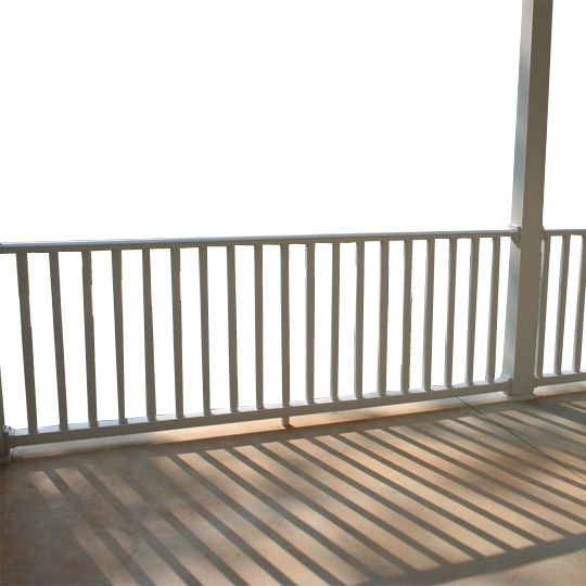 36" x 5' Classic Vinyl Straight Rail