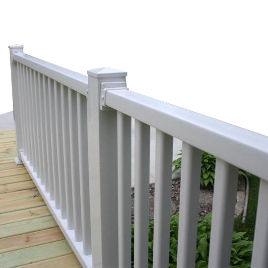 36" x 4' Savannah Straight Vinyl Rail