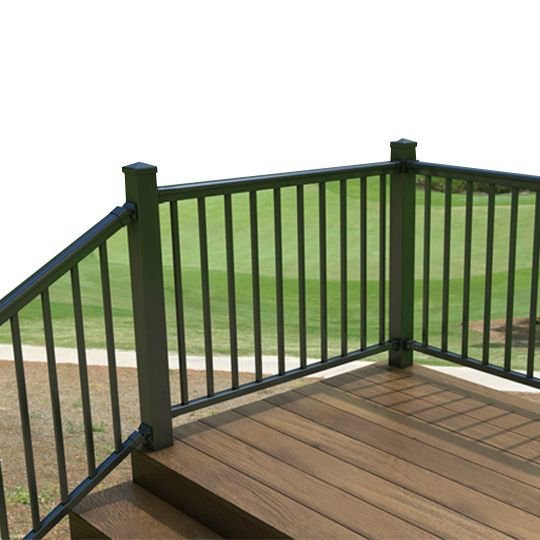 36" x 6' Lincoln Aluminum Straight Rail