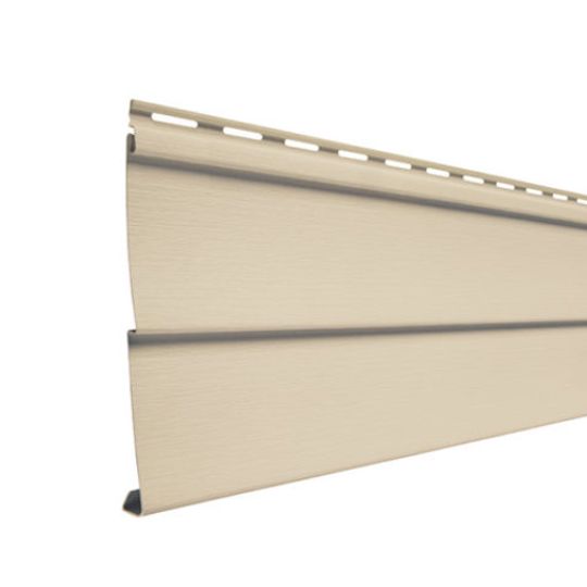 Ovation Double 4" Vinyl Siding with SolarDefense Reflective Technology™ - Woodgrain Finish