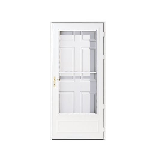 32" x 81" Rolscreen® 3525 Midview Storm Door
