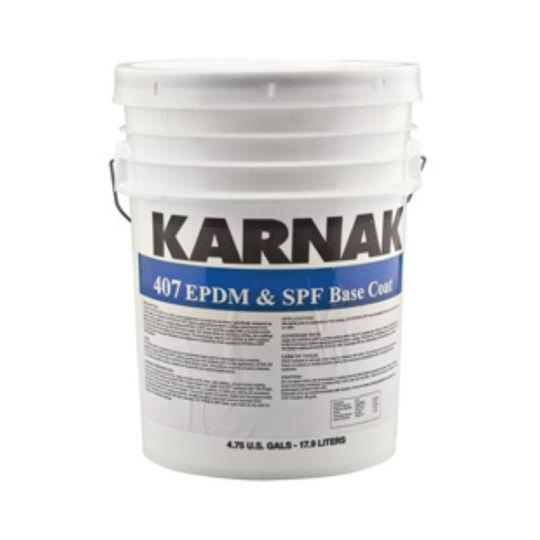 #407 EPDM & SPF Base Coat - 55 Gallon Drum