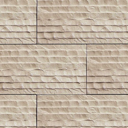 4" x 2' Chiseled Limestone Corner - Sold Individually