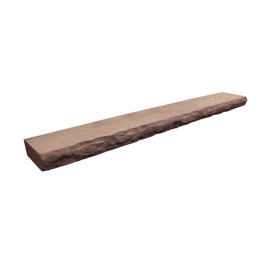 Chiseled Stone Mantel