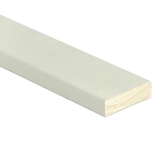 5/4" x 4" x 18' Primed Spruce