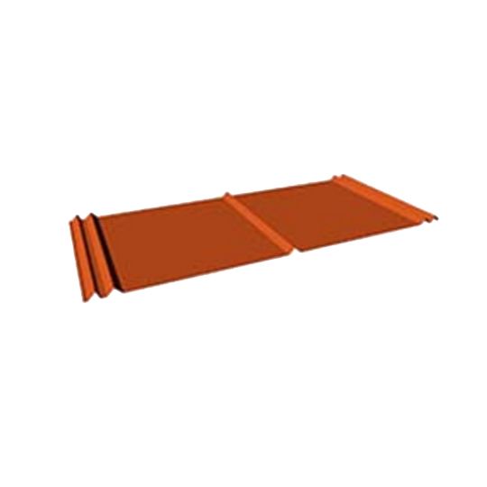 14' 5V Galvanized Steel Crimp Metal Roofing Panel - 29 Gauge