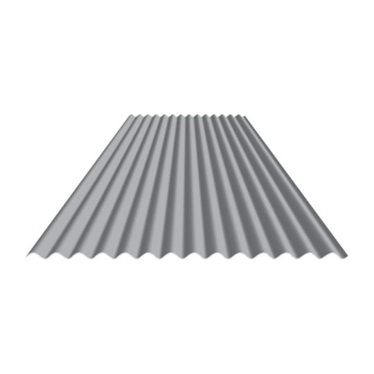 26 Gauge x 2-1/2" x 36" G-90 Corrugated Steel Panel