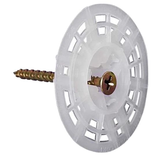#8 x 2" Wind-Devil® 2 Assembled Wood/Lite Metal Zinc Screws - Box of 1000