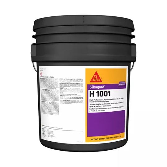Sikagard® H 1001 Penetrating Water, Oil, & Stain Repellent Sealer - 5 Gallon Pail