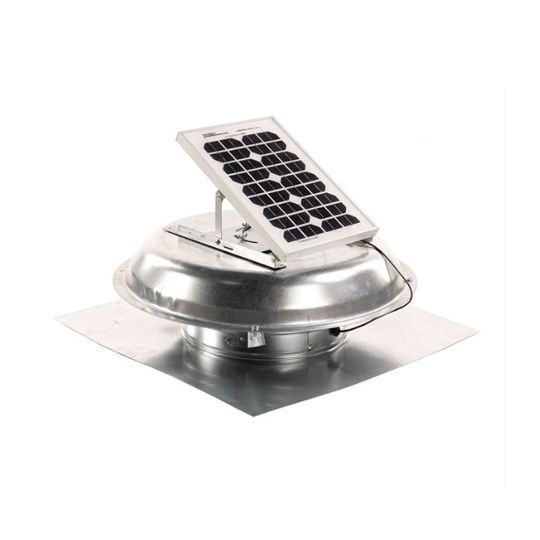 MasterFlow® Green Machine™ Solar-Powered EcoSmart Roof Vent - 500 CFM