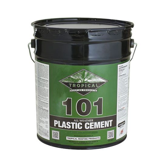 101 All Weather Plastic Cement - RSG Label - 5 Gallon Pail