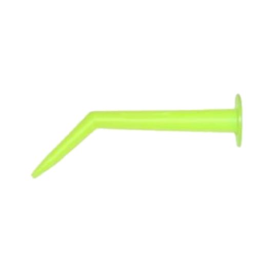 Angle Shot Green Plastic Nozzle for 1/10 Gallon Cartridges