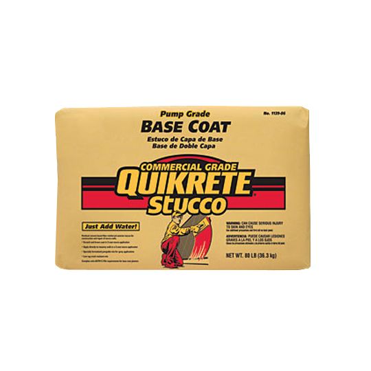 Base Coat Stucco Pump Grade - Sanded - 80 Lb. Bag