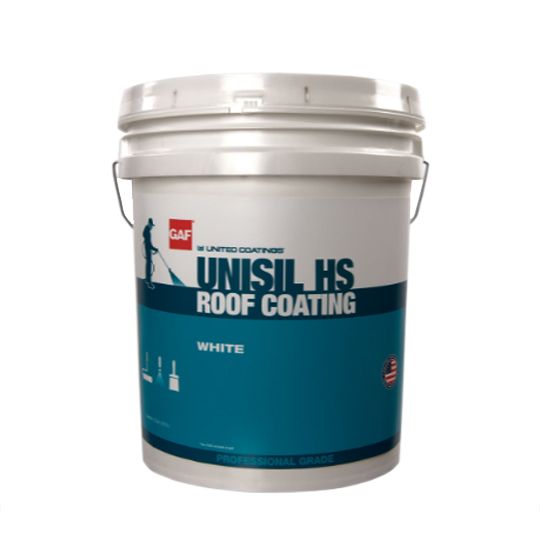 United Coatings Unisil HS Roof Coating - 5 Gallon Pail