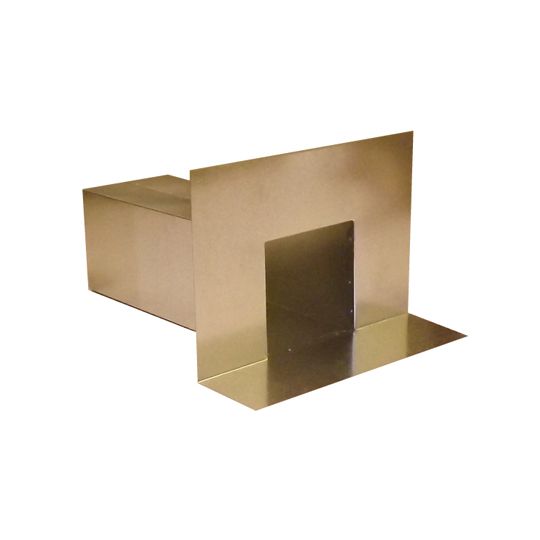 6" x 6" x 14" Soldered Scupper with Cant Strip