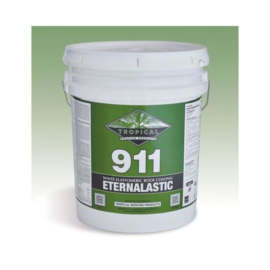 911 ETERNALASTIC Elastomeric Roof Coating - 1 Gallon Can