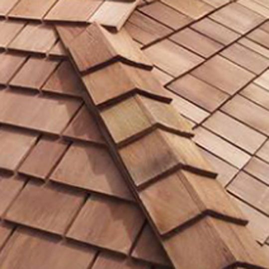 18" #1 Medium Red Cedar Tapersawn Hip & Ridge