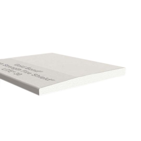 5/8" x 4' x 12' Gold Bond® High Strength Fire-Shield® LITE® 30 Gypsum Board