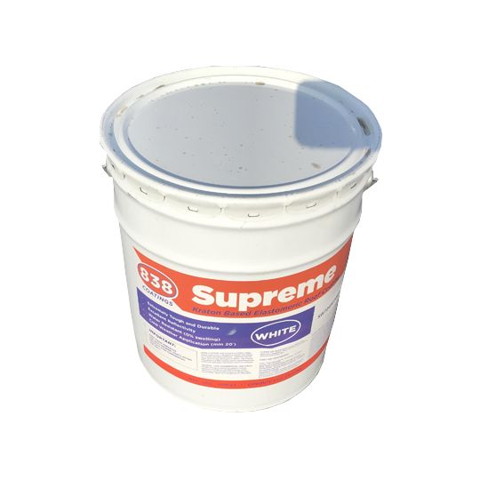 838 Supreme Elastomeric Roof Coating - 5 Gallon Pail