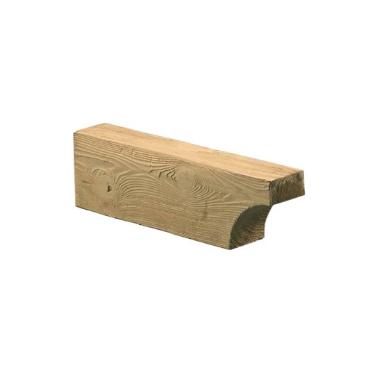 24" x 8" x 6" Woodgrain Timber Corbel