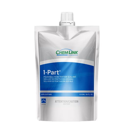 1-Part Pourable Penetration Roofing Sealant - 1/2 Gallon Pouch