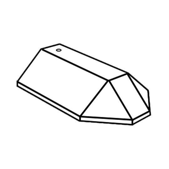 Saxony 900 Slate 3-Sided Hip Starter