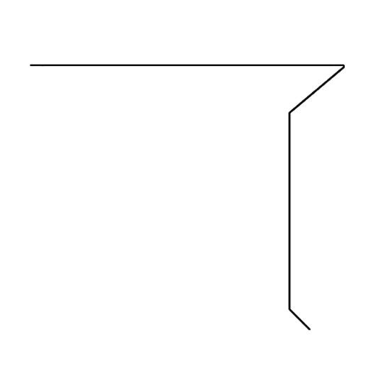 28 Gauge 1-3/4" x 10' Style "D" Drip Edge - Re-Roof
