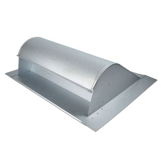 8' Off Ridge Vent Tile Round