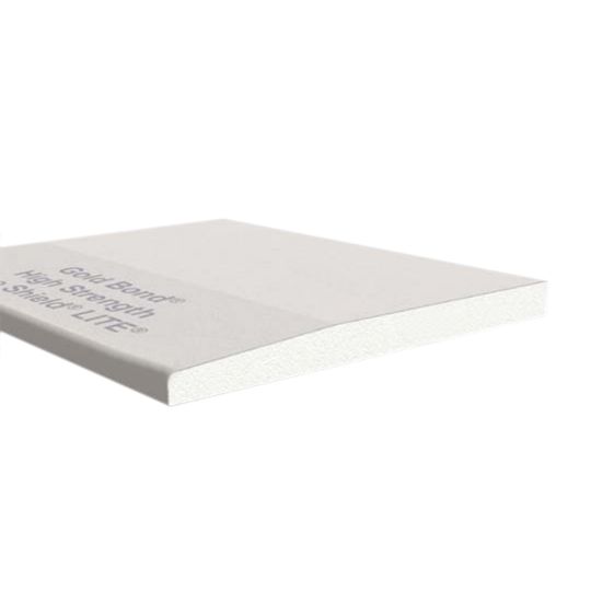 5/8" x 4' x 12' Gold Bond® High Strength Fire-Shield 60™ LITE Tapered Edge Gypsum Board