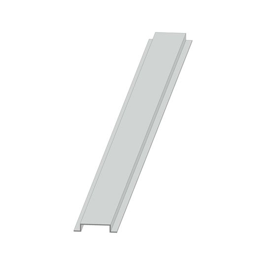 1/2" x 2" x 10' Soffit Vent with Vent Slots