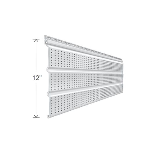 Triple 4" Air Flo Fully Vented Soffit