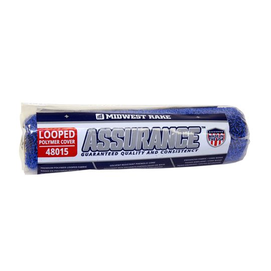 9" Assurance™ Looped Polymer Roller Cover without End Caps