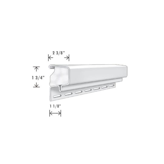 12'6" Windowsill Lineal with 1-1/8" Pocket