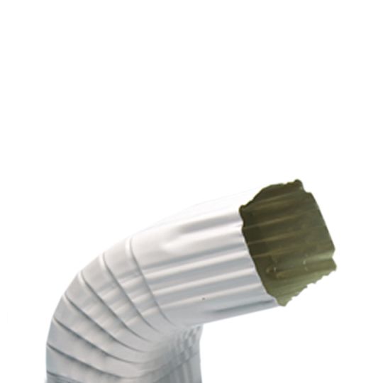 .019" 3" x 4" Aluminum B-Style Elbow